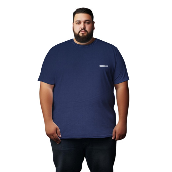 Round Neck  T-Shirt Big Size